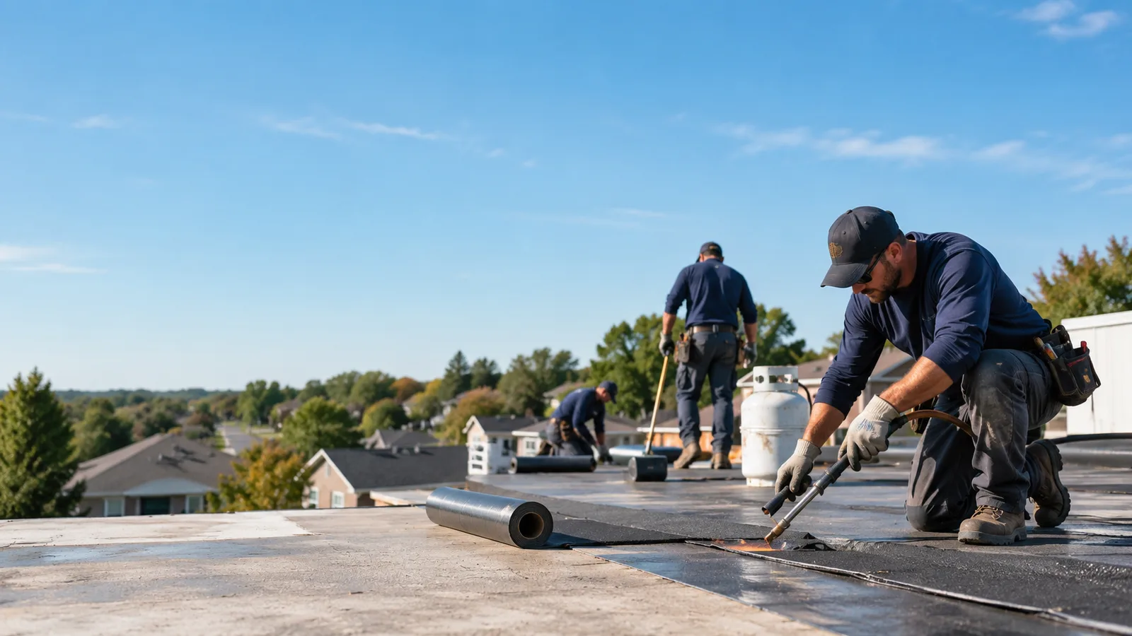 Flat Roof Leak Repair providers in Indiana